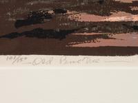 Four Works: Sunset - Santa Fe, edition 115/120; Neighbors , edition 51/100; Abiqui, New Mexico, edition 119/120; Old Pine Tree , edition 101/150
