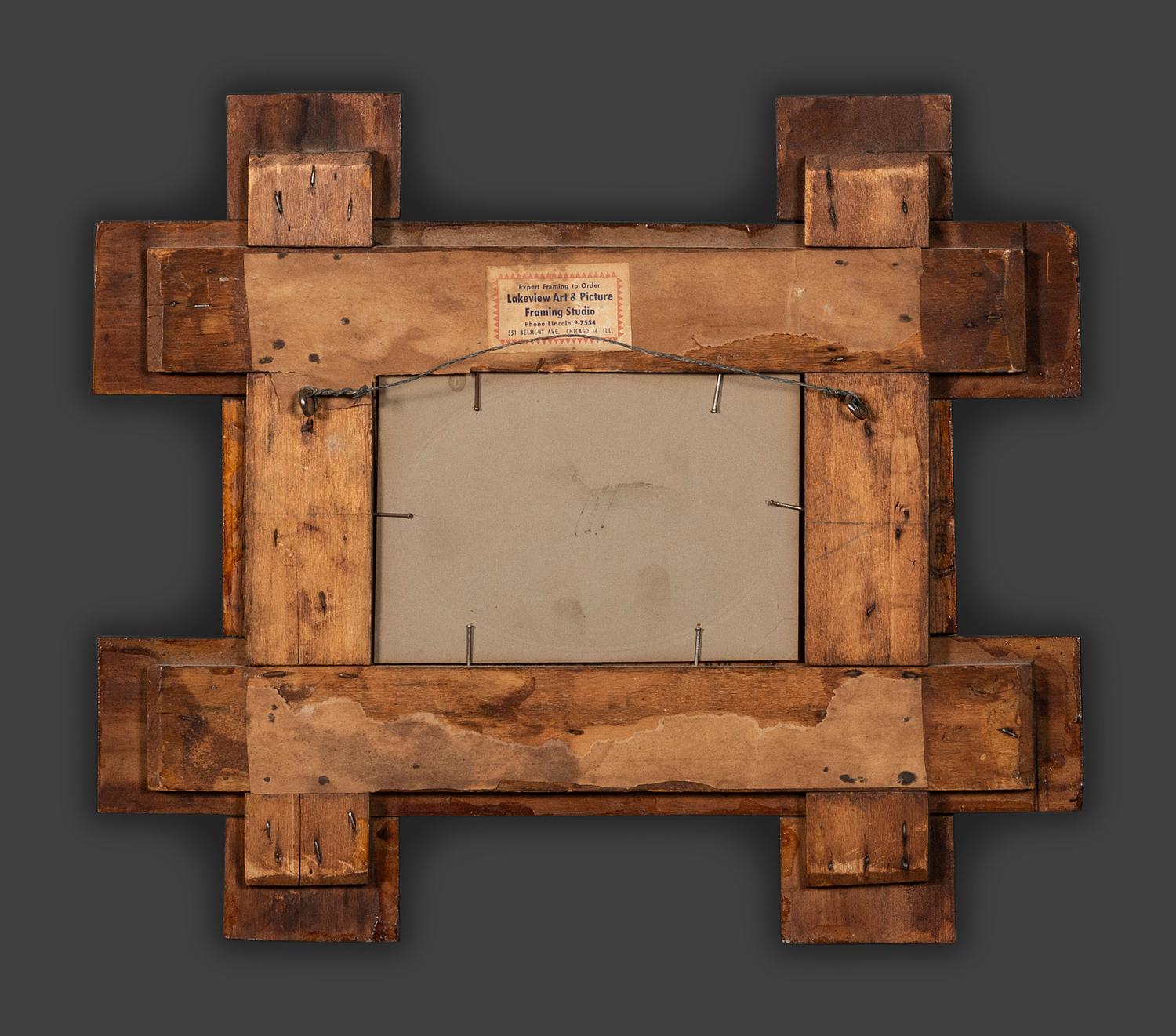 Four Tramp Art Frames