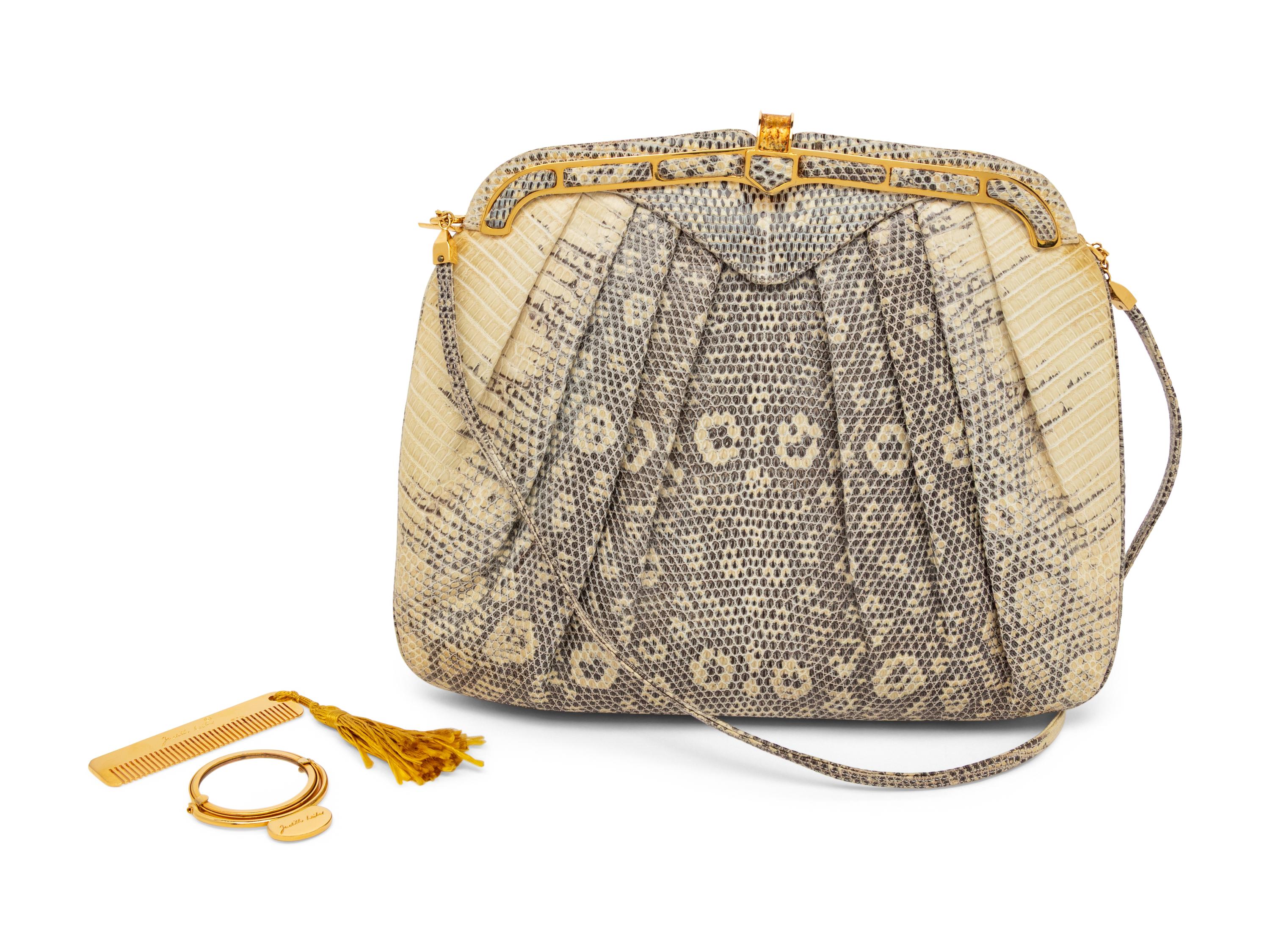 Judith Leiber, Lizard Handbag