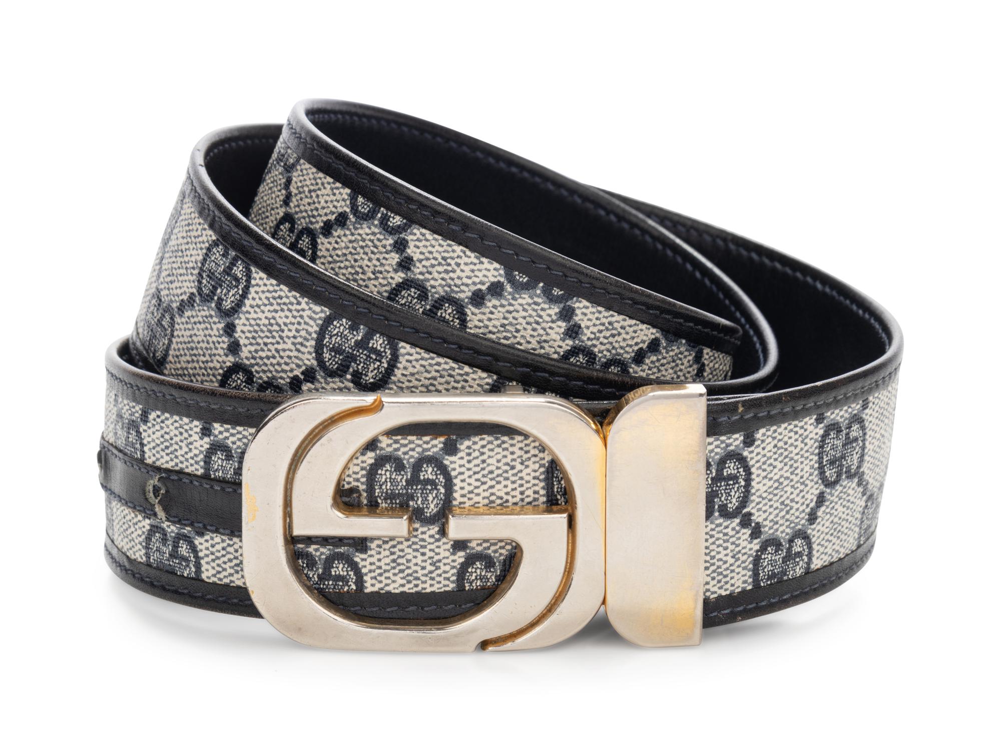 Three Gucci Belts, 1980-90s