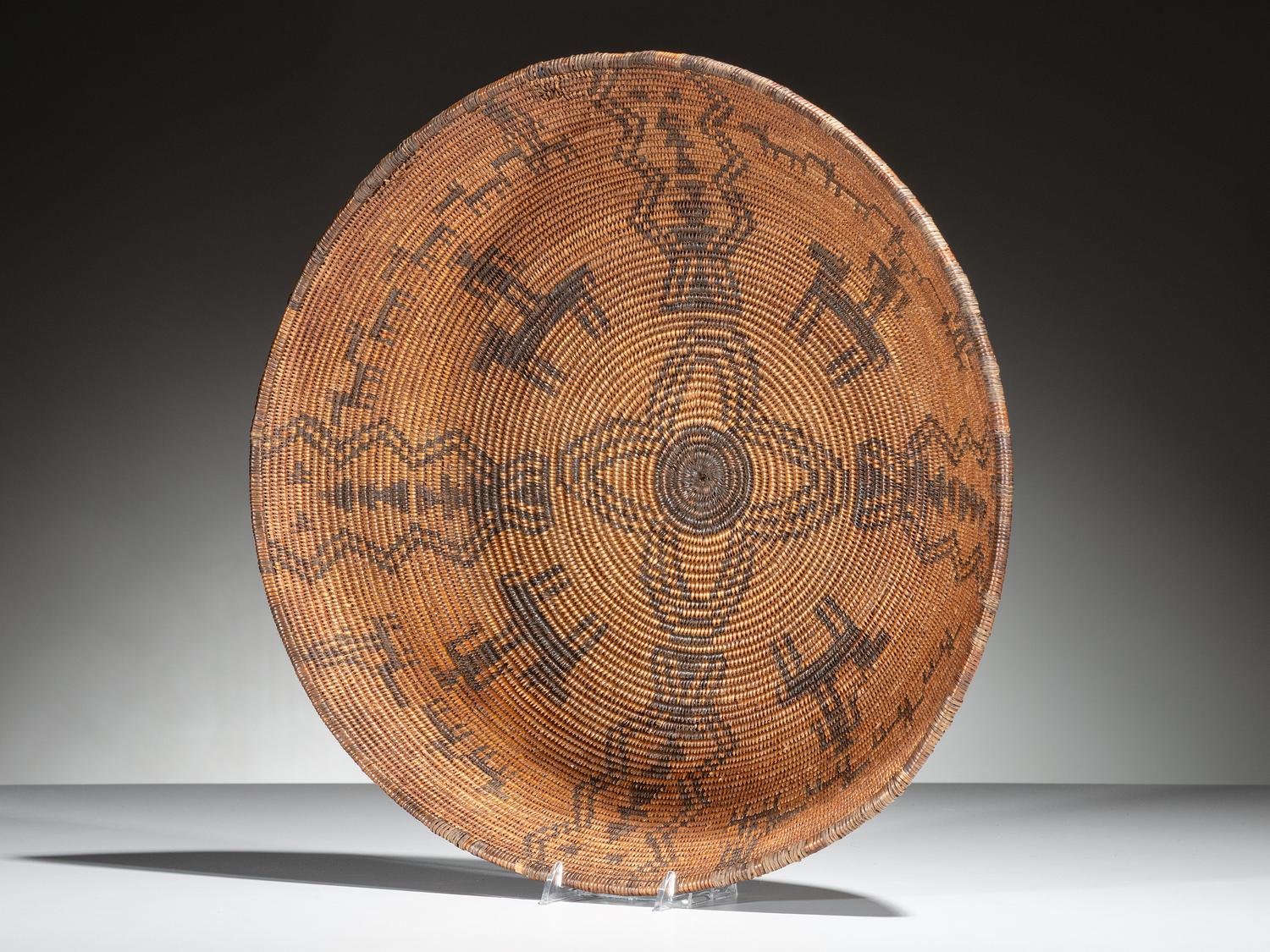 Apache Figural Basket