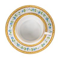 A Set of Fourteen Raynaud-Limoges Porcelain Teacups and Saucers
