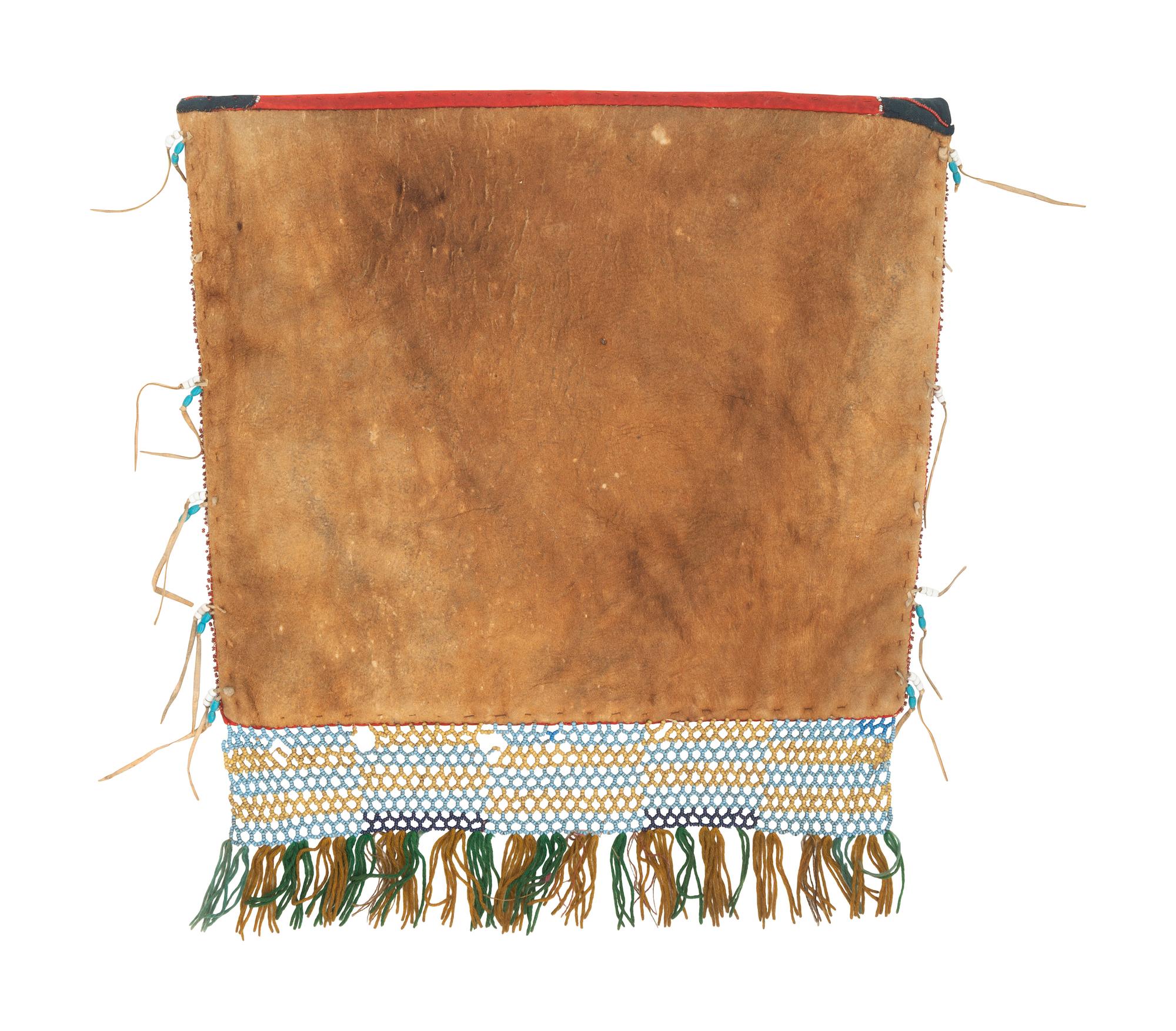 Athapaskan Beaded Moose Hide Sled Bag