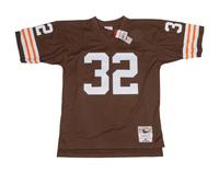 A Jim Brown Signed Autograph Cleveland Browns Mitchell and Ness Jersey (TRISTAR Hologram),