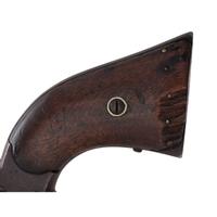 Attic Remington New Model Army Percussion Revolver with Relic Holster