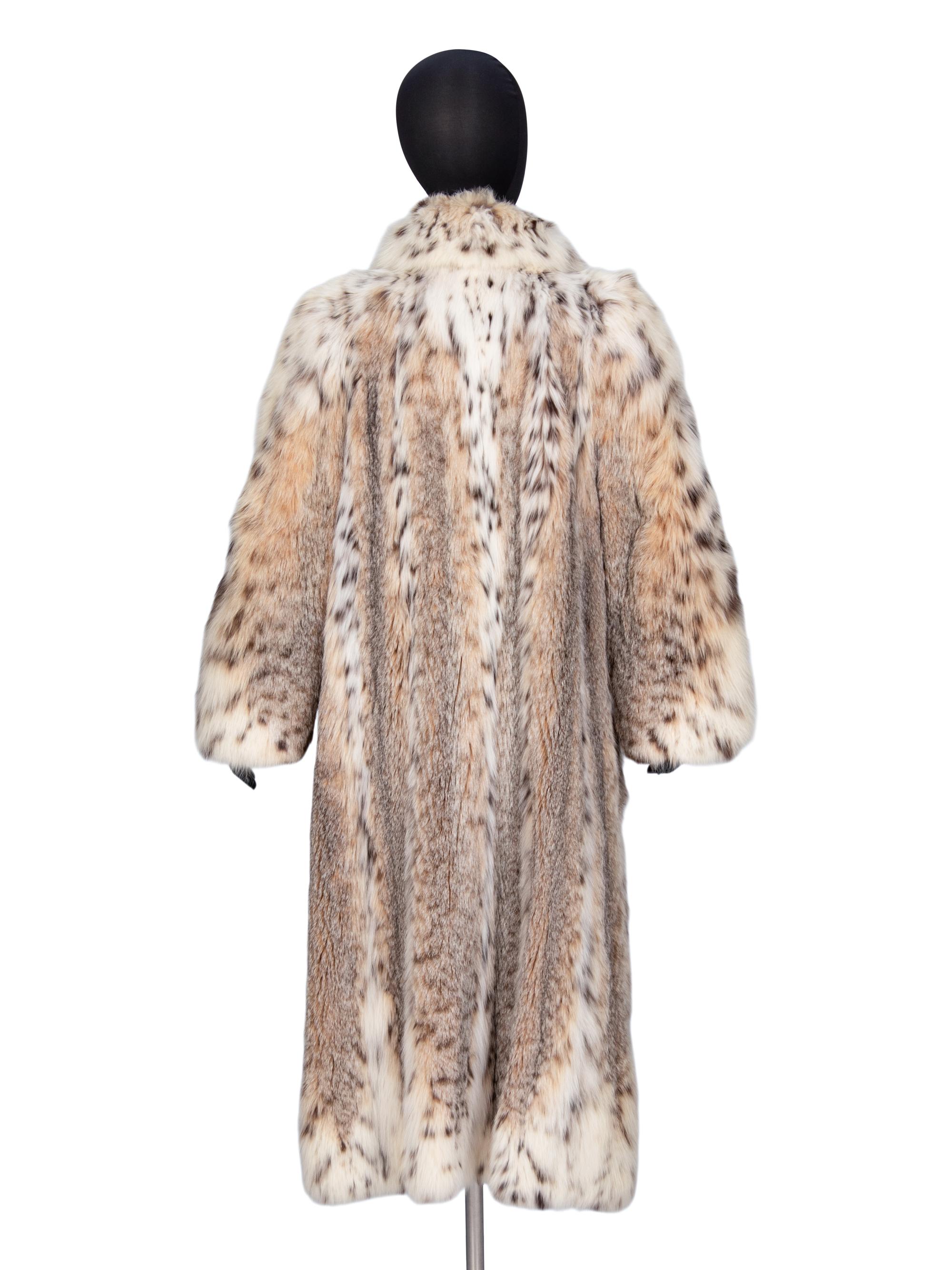 Sorbara, Lynx Fur Long Coat