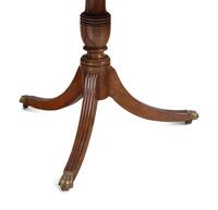 A Regency Style Mahogany Double-Pedestal Dining Table