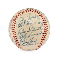 A 1957 Philadelphia Phillies Team Signed Autograph Baseball