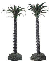 A Pair of Tole Models of Palm Trees Height 101 inches. — 20TH CENTURY