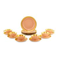 A Lenox Porcelain Dessert Service
