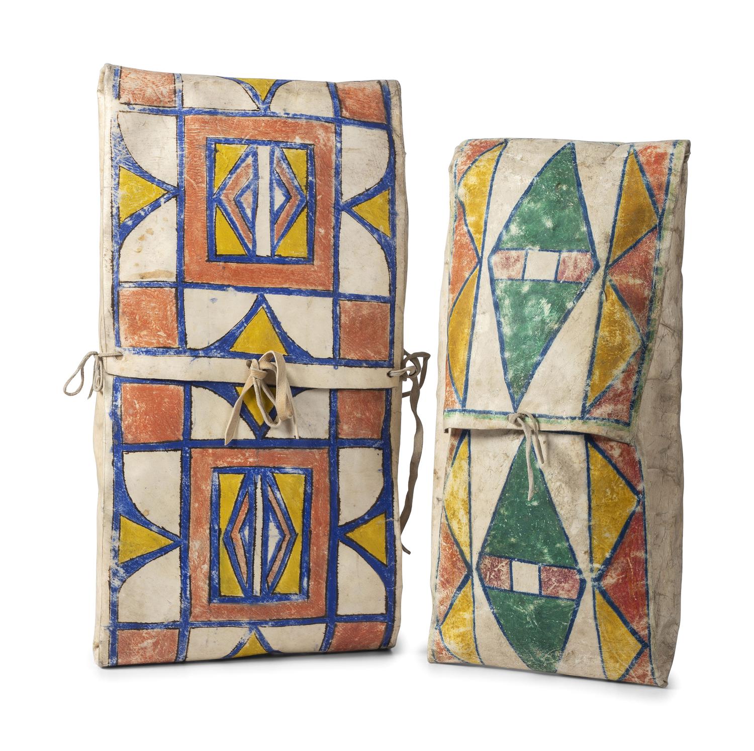 Plateau Painted Parfleche Envelopes