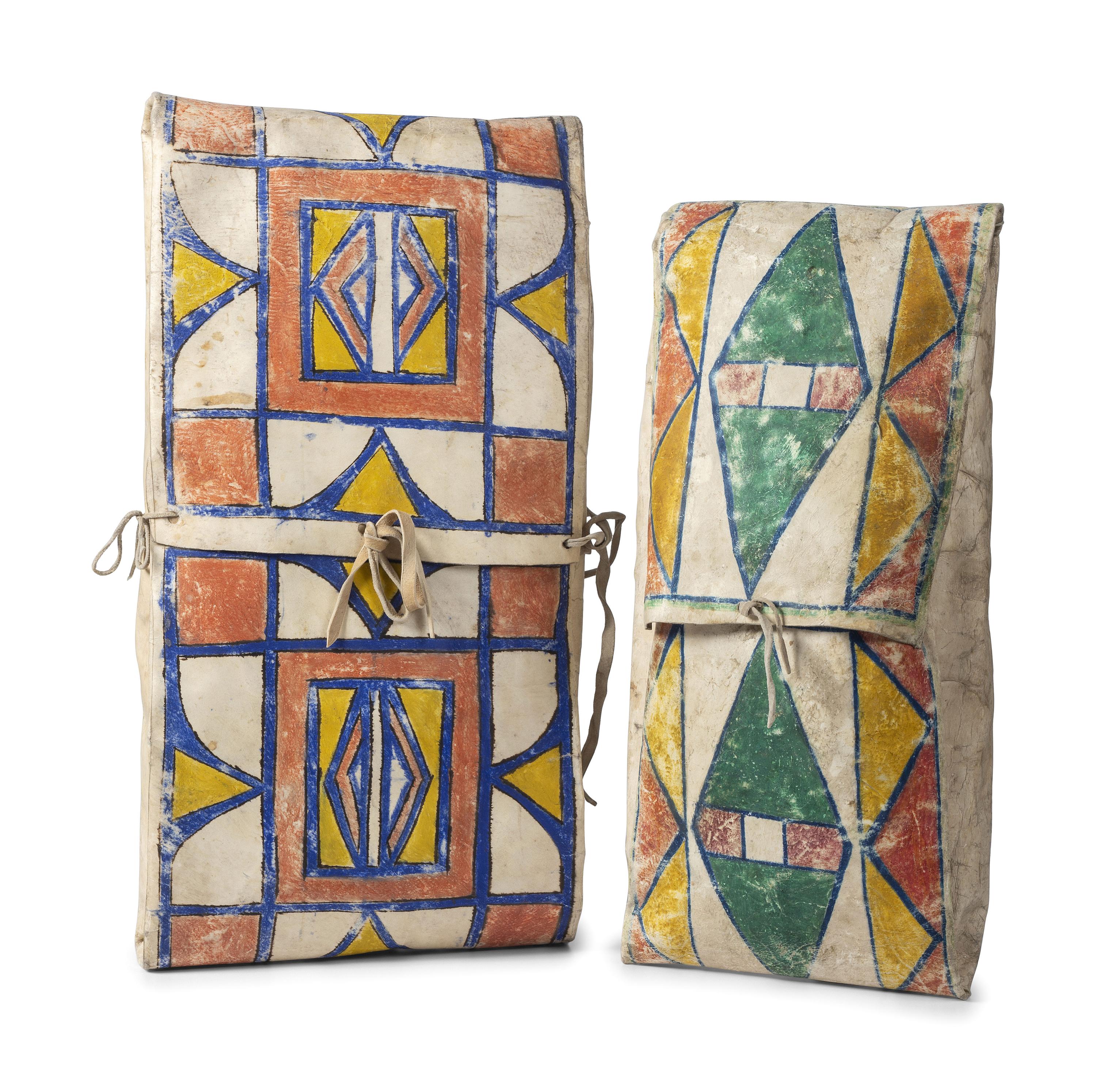 Plateau Painted Parfleche Envelopes