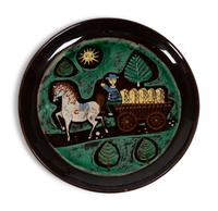 A Collection of Mexican and Continental Pottery Plates
