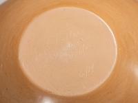 Carved Buffware Pottery Jar