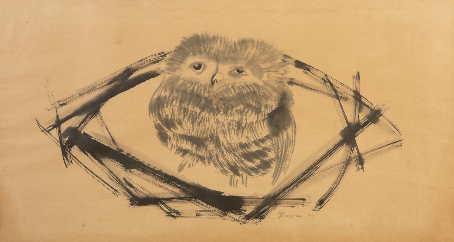 Untitled (Owl) , 1957