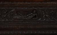 An Italian Renaissance Revival Carved Oak Cassone