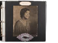 [MILITARIA - VERNACULAR]. Photograph album identified to the Carter family. Ca mid-to-late 20th century.