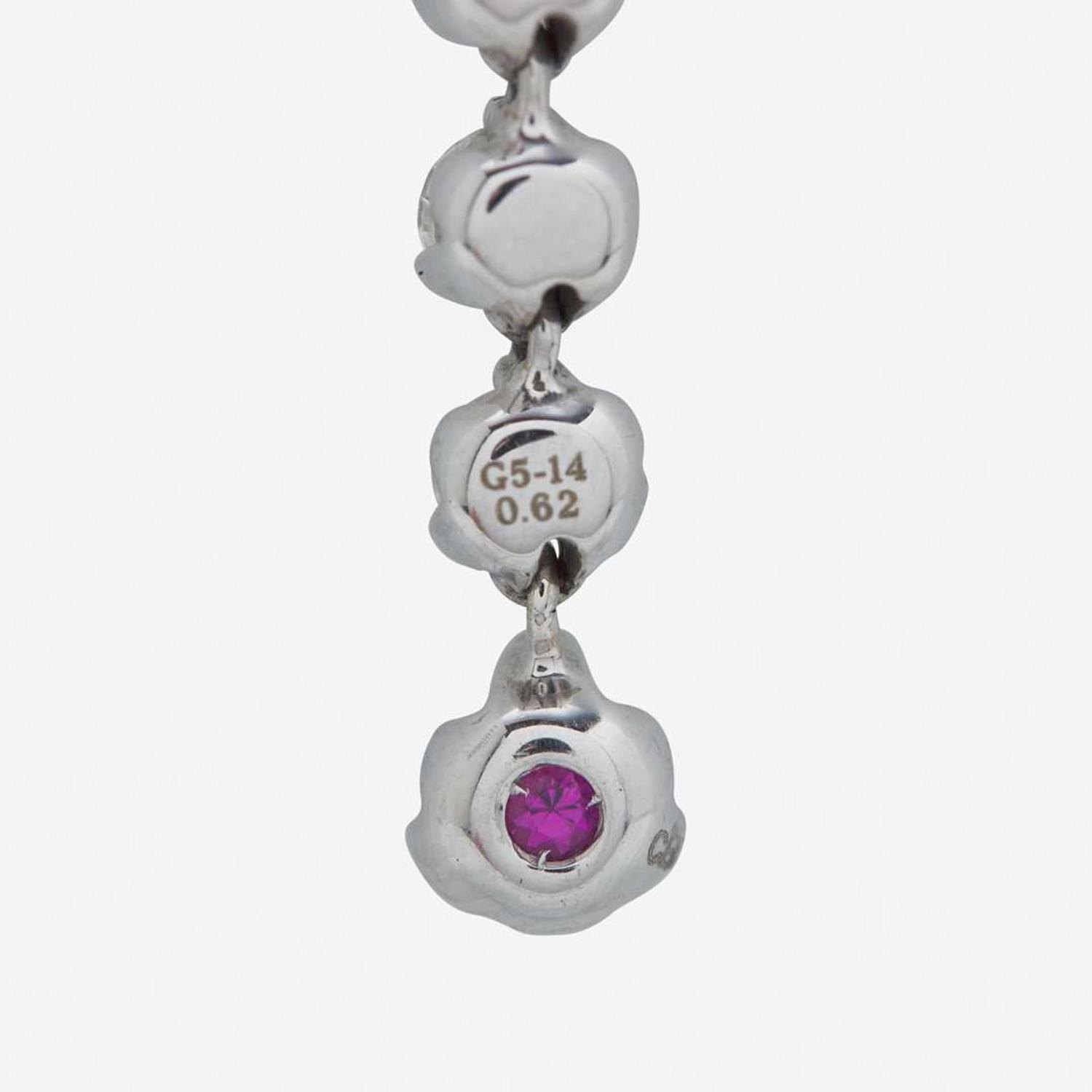 An 18K White Gold and Diamond Necklace by Roberto Coin Roberto Coin