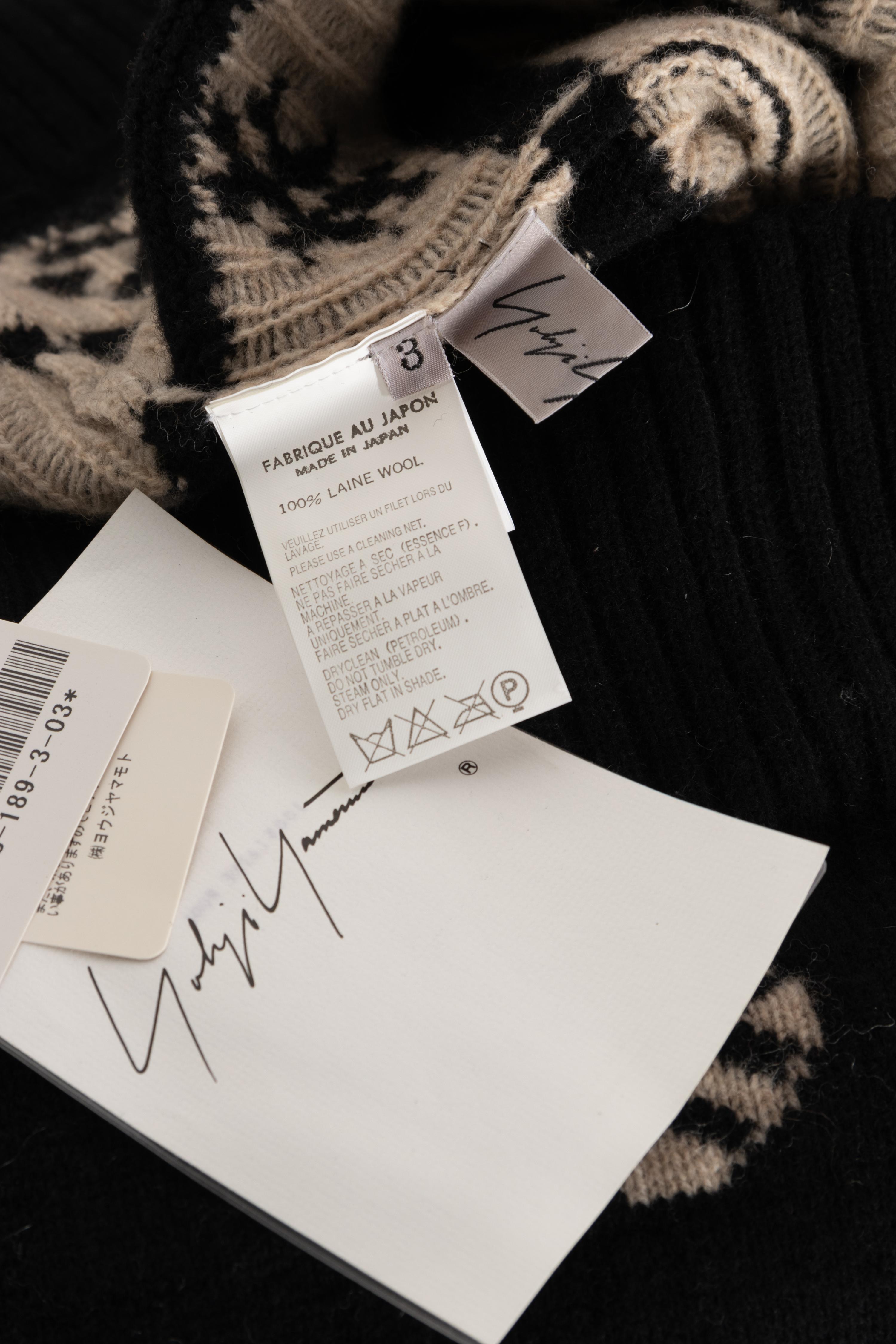 Yohji Yamamoto 'Monogram' Logo Dress, Fall 2007