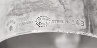 A Georg Jensen Cactus Silver Dinner Bell