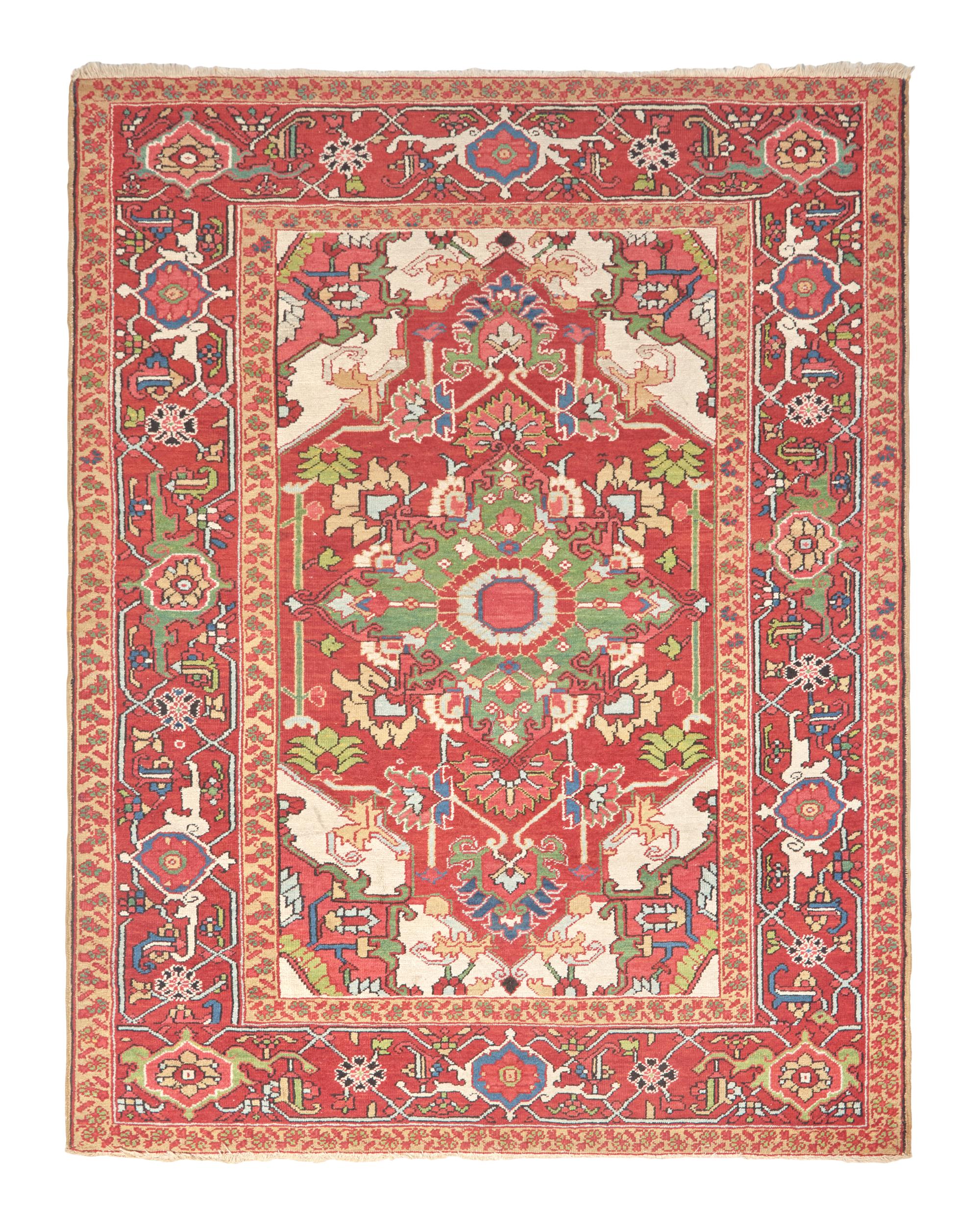 A Heriz Rug