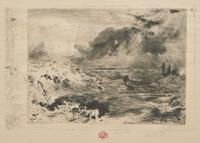 Félix Hilaire Buhot (French, 1847-1898) — L'Orage (Two Works)
