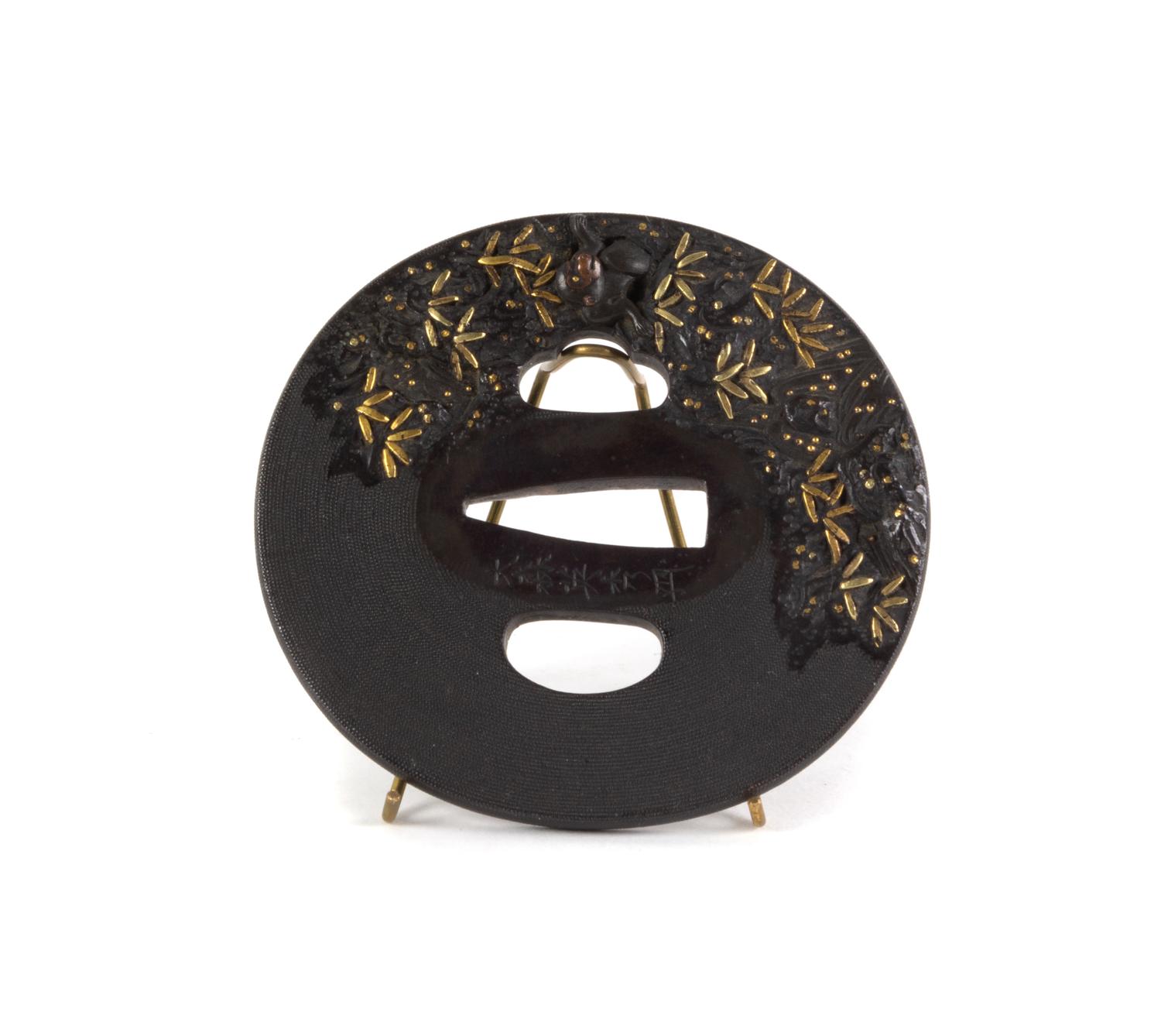 A Japanese Mixed-Metal Tsuba