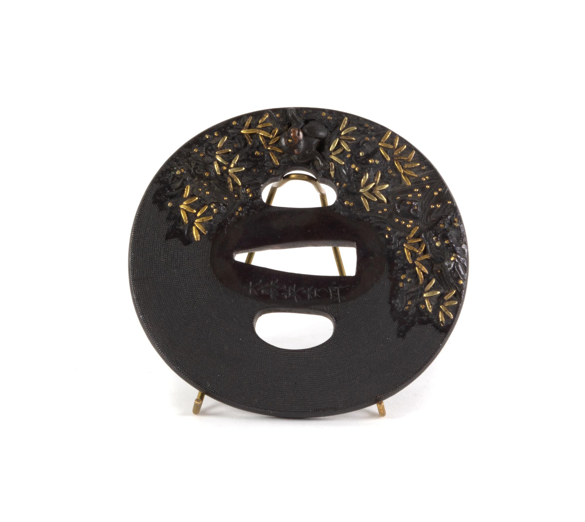 A Japanese Mixed-Metal Tsuba