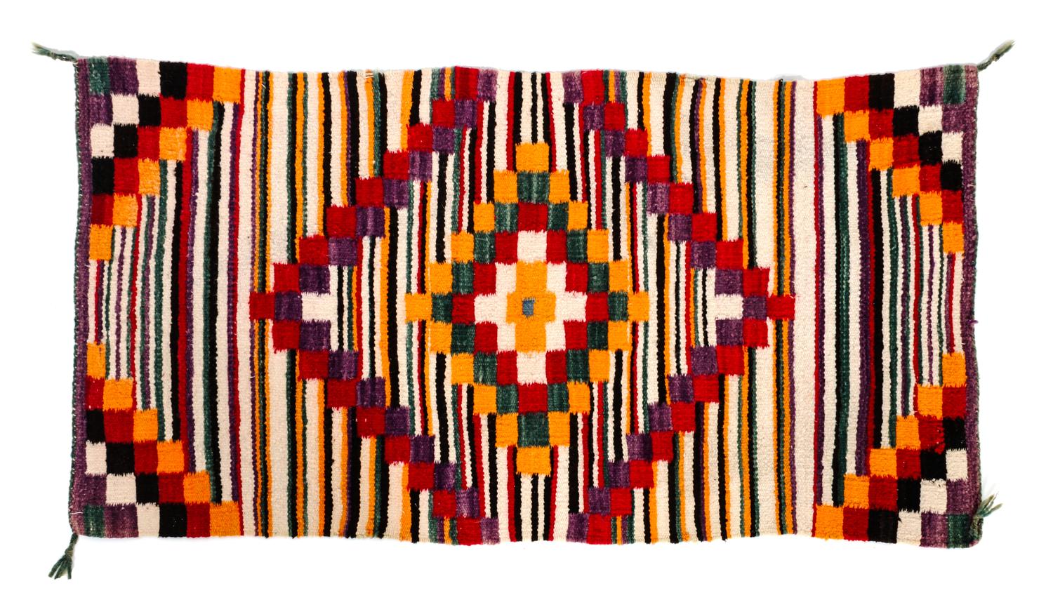 A Navajo Rug 53 x 27 1/2 inches. — CIRCA 1930