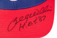 A Group of Three Chicago Cubs Hall of Fame Signed Autograph Hats (Beckett Authentication Services BAS Certified),