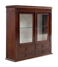 An English Mahogany Hanging Cabinet