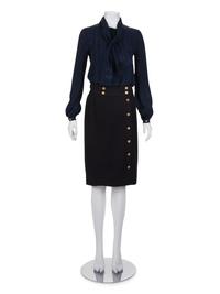Two Chanel Pieces: One Top and One Skirt