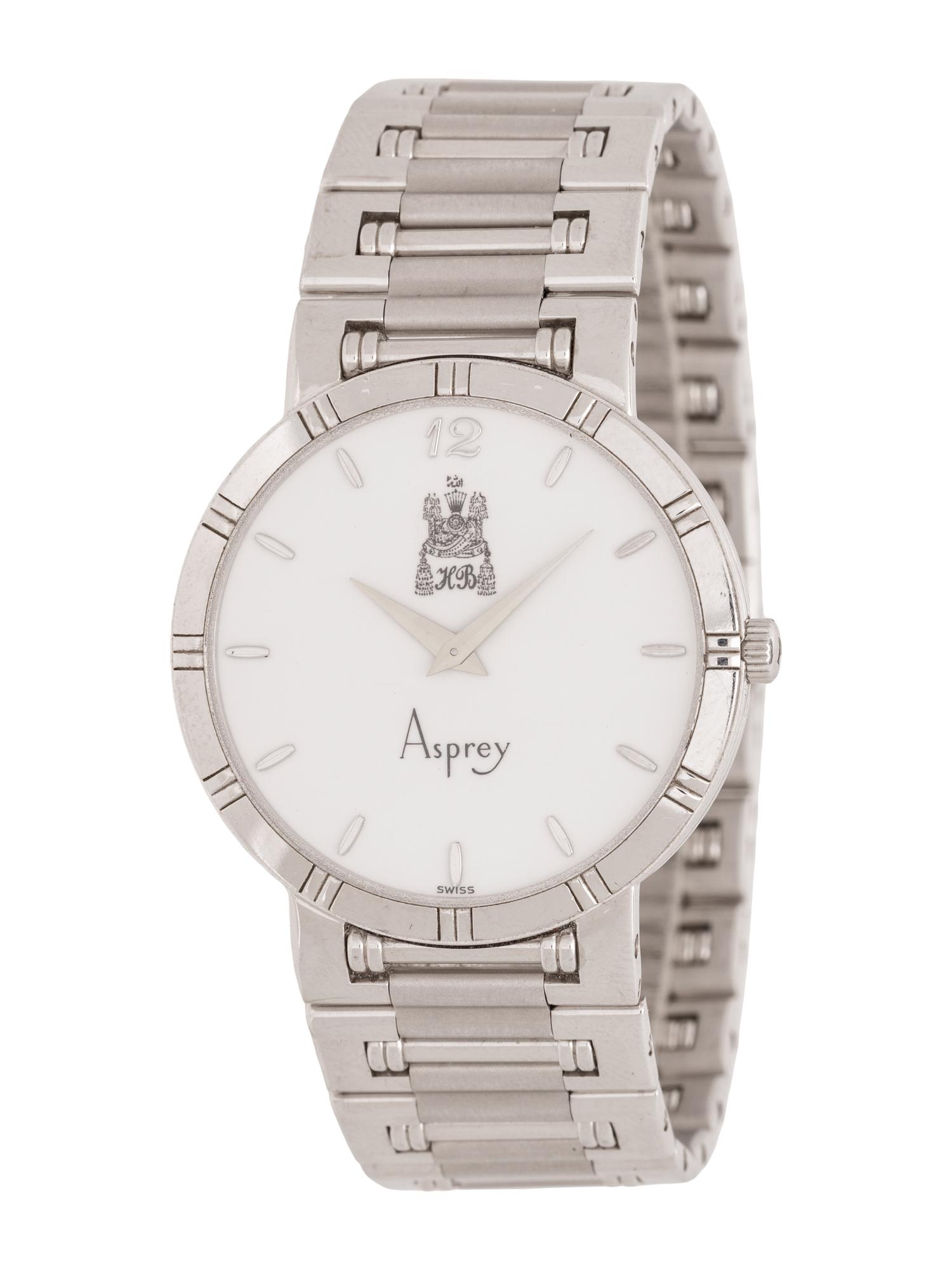 PIAGET FOR ASPREY, 18K WHITE GOLD WATCH