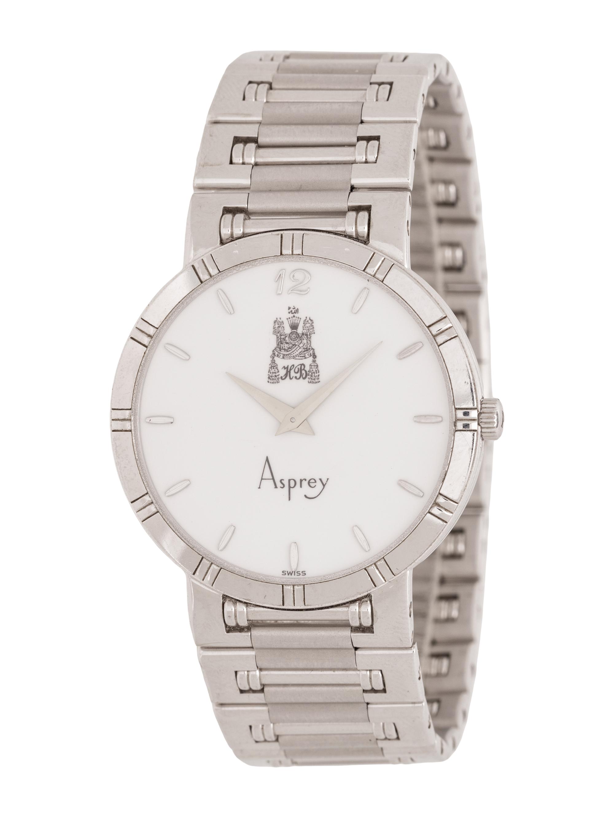 PIAGET FOR ASPREY, 18K WHITE GOLD WATCH