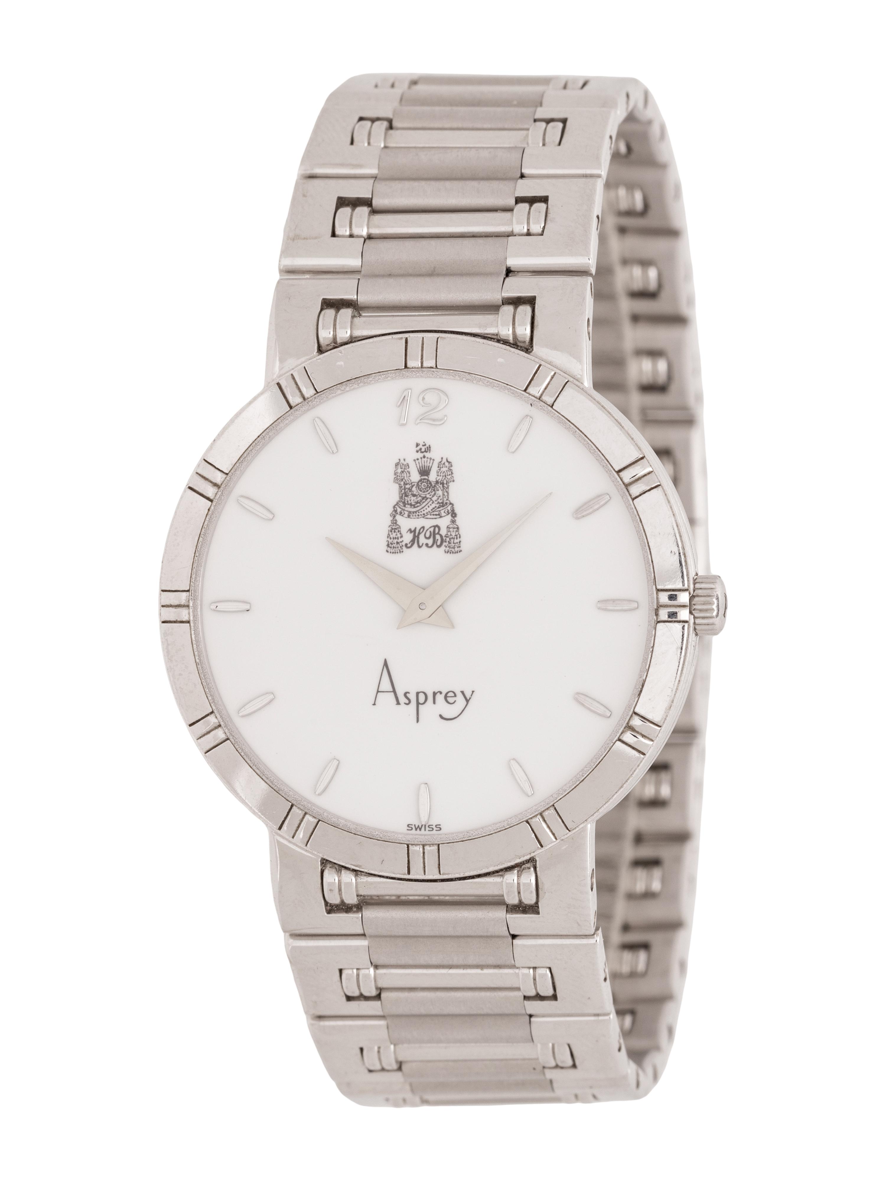 PIAGET FOR ASPREY, 18K WHITE GOLD WATCH