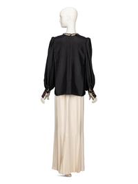 Two Vintage Silk Blouses & A Chanel Silk Skirt