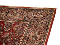 A Large Sarouk Wool Carpet