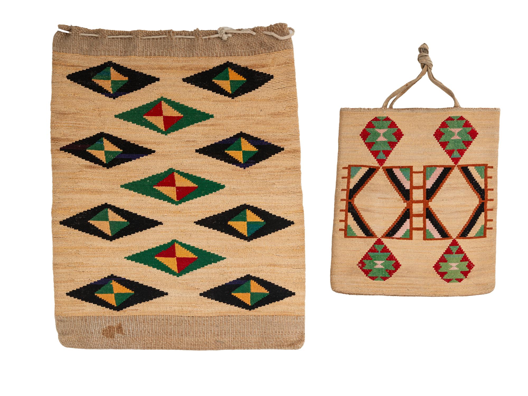 Nez Perce Corn Husk Bags