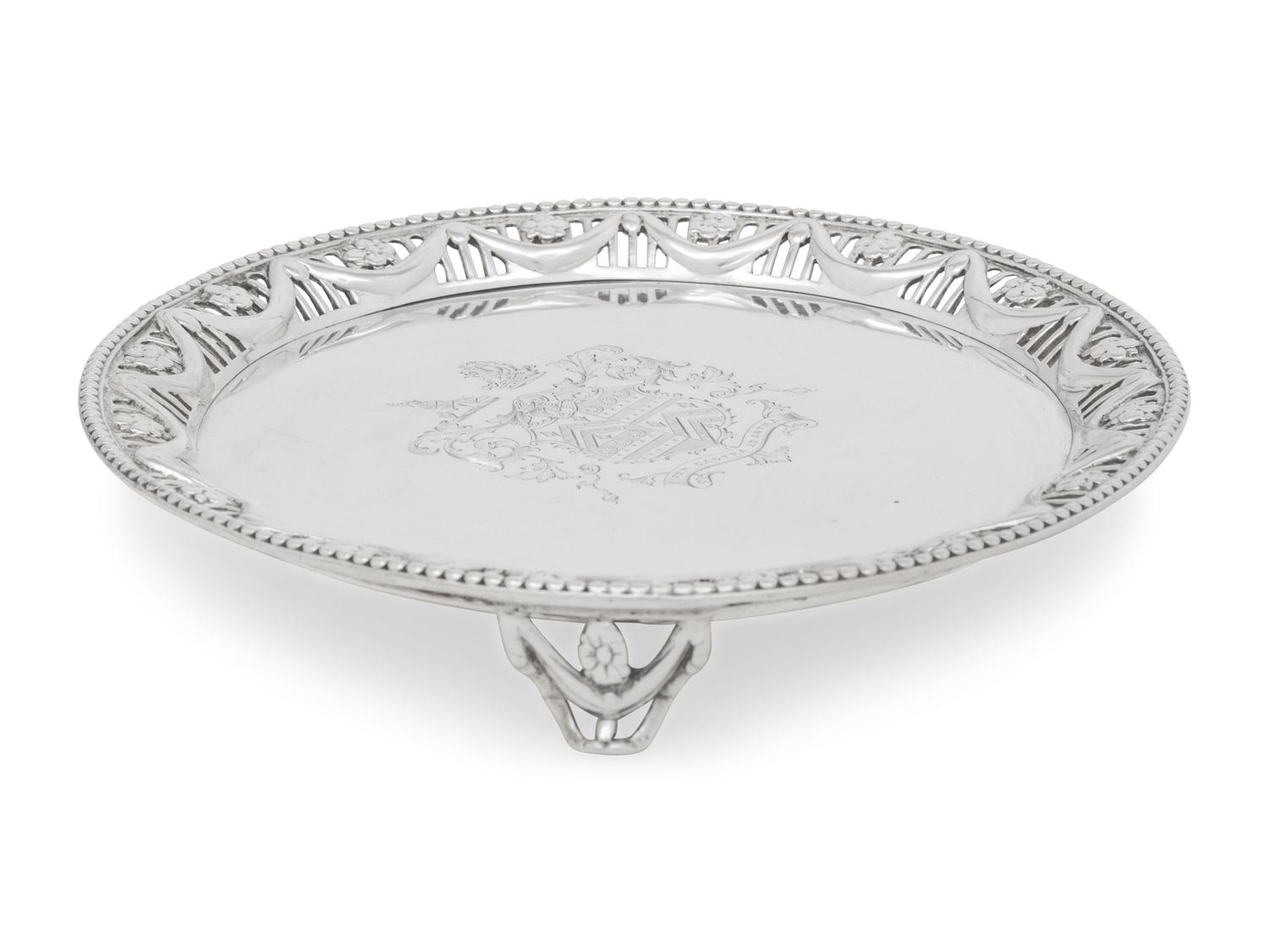 A George III Silver Tray