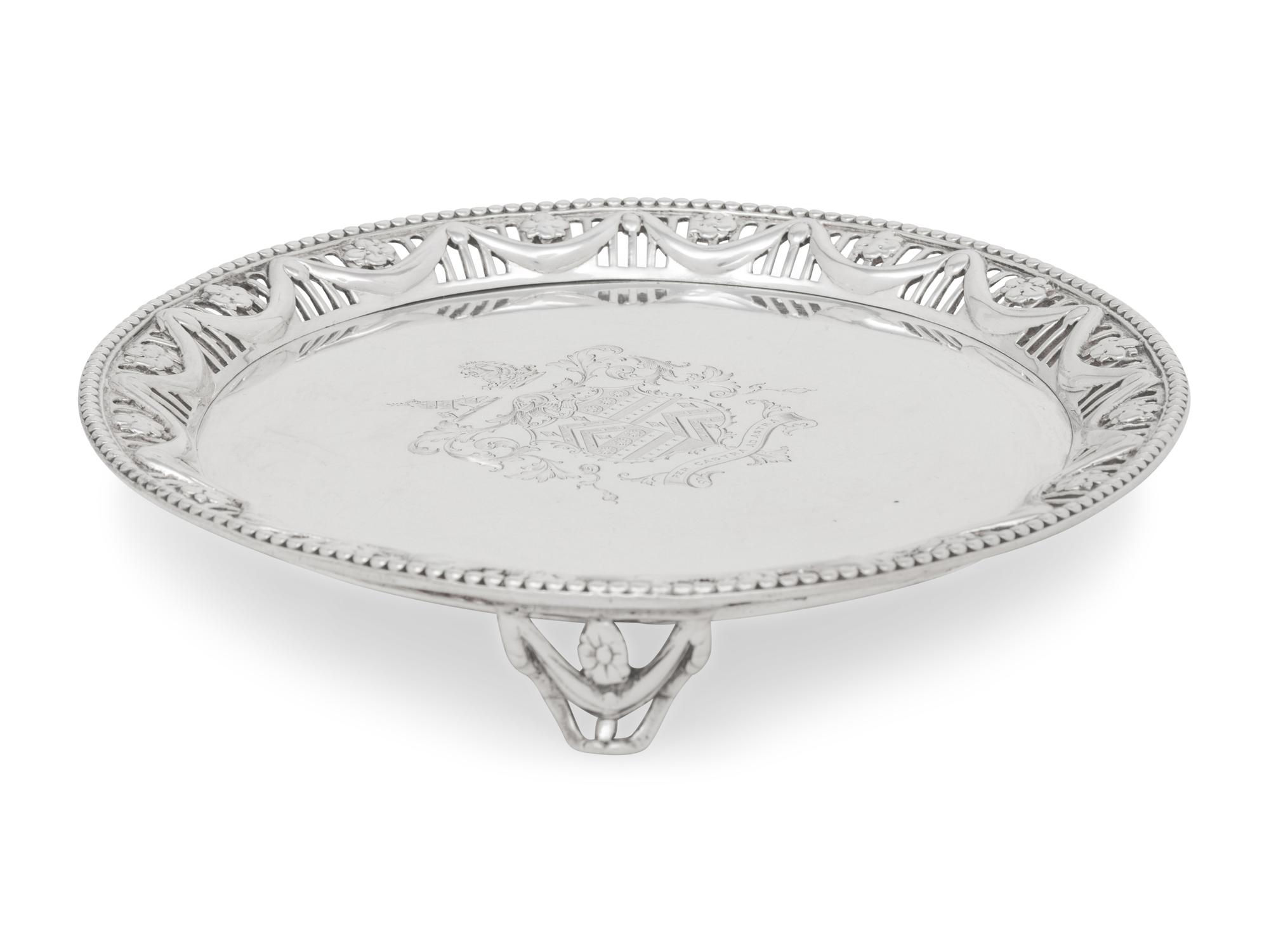 A George III Silver Tray