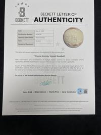 A Group of Wayne Gretzky Signed Autograph Items (Beckett Authentication Services),