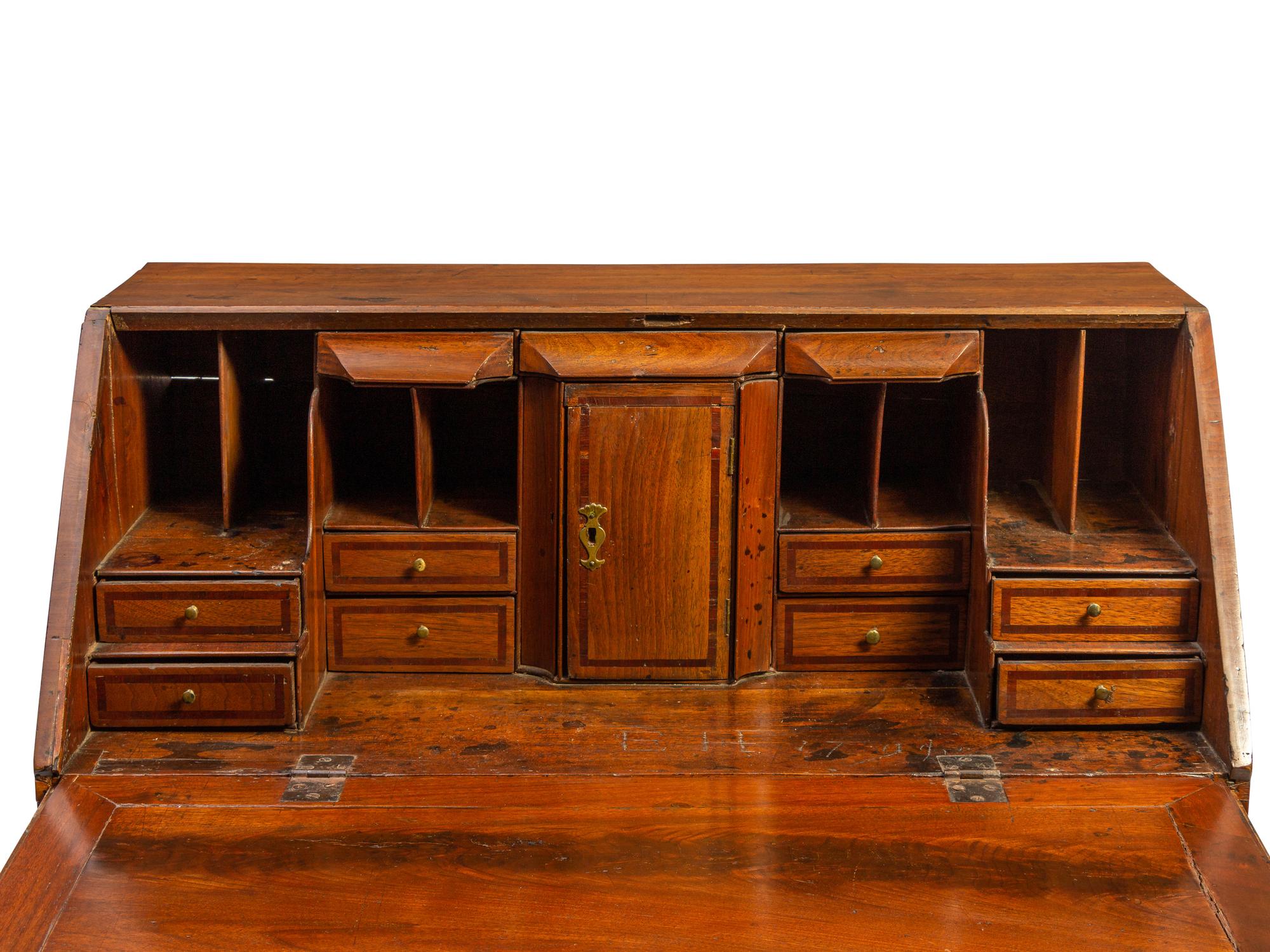 An American Slant Front Desk