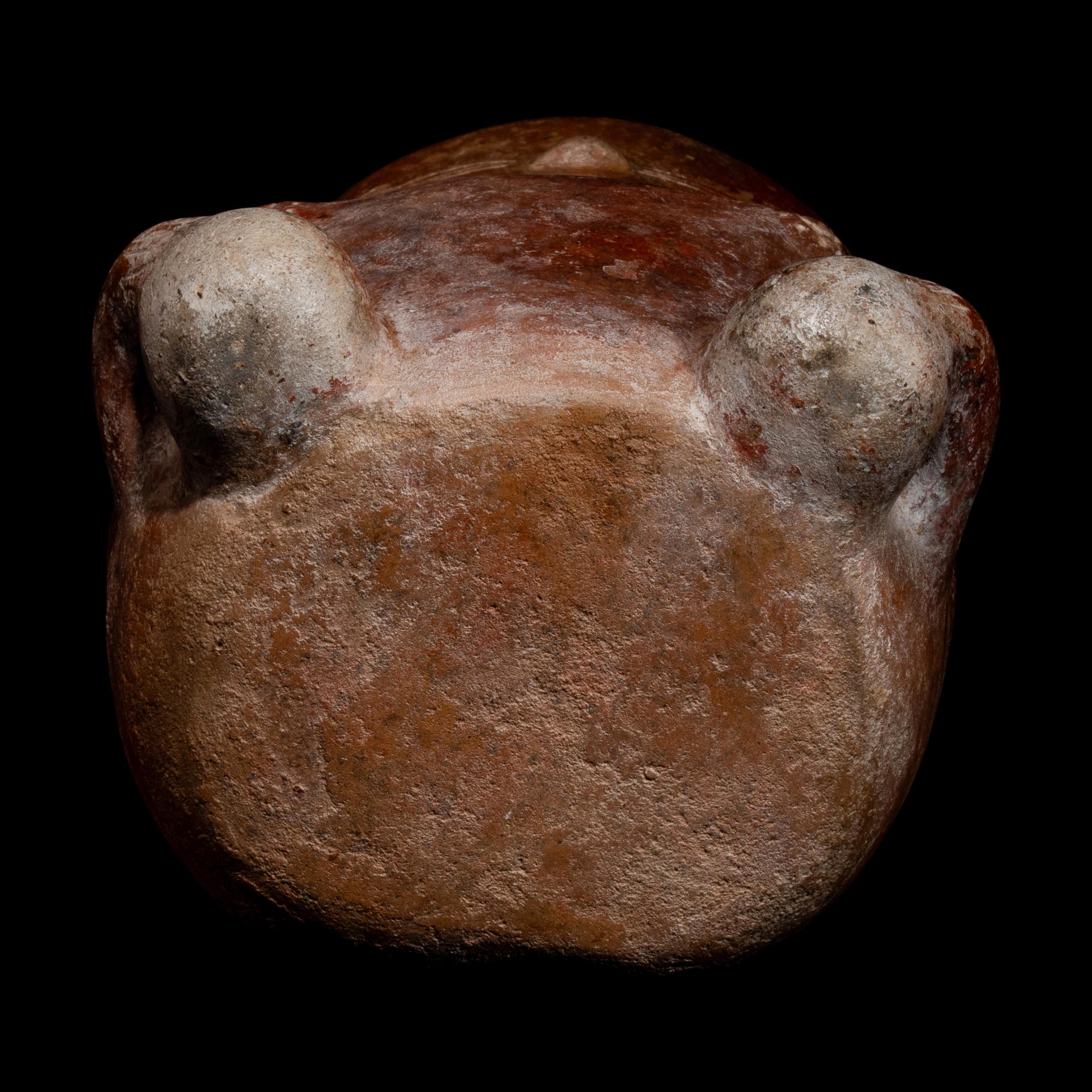 A Calima Redware Anthropomorphic Alcarraza