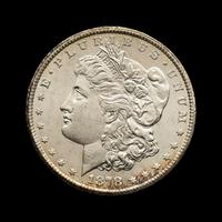 An 1878-CC Morgan $1