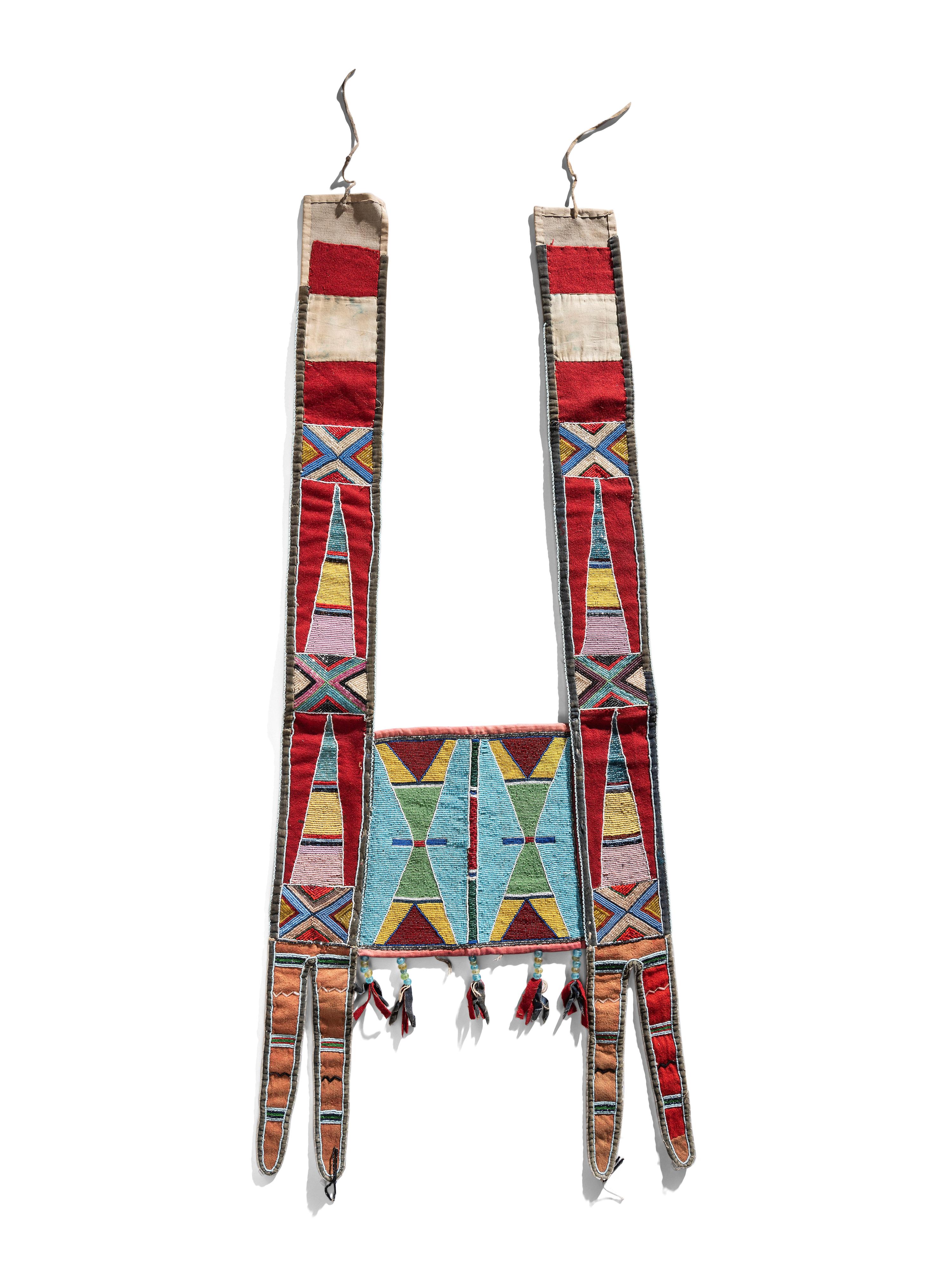 Apsáalooke [Crow] Beaded Martingale