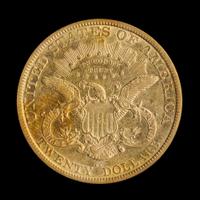 A United States 1877-CC Liberty Head $20 Gold Coin