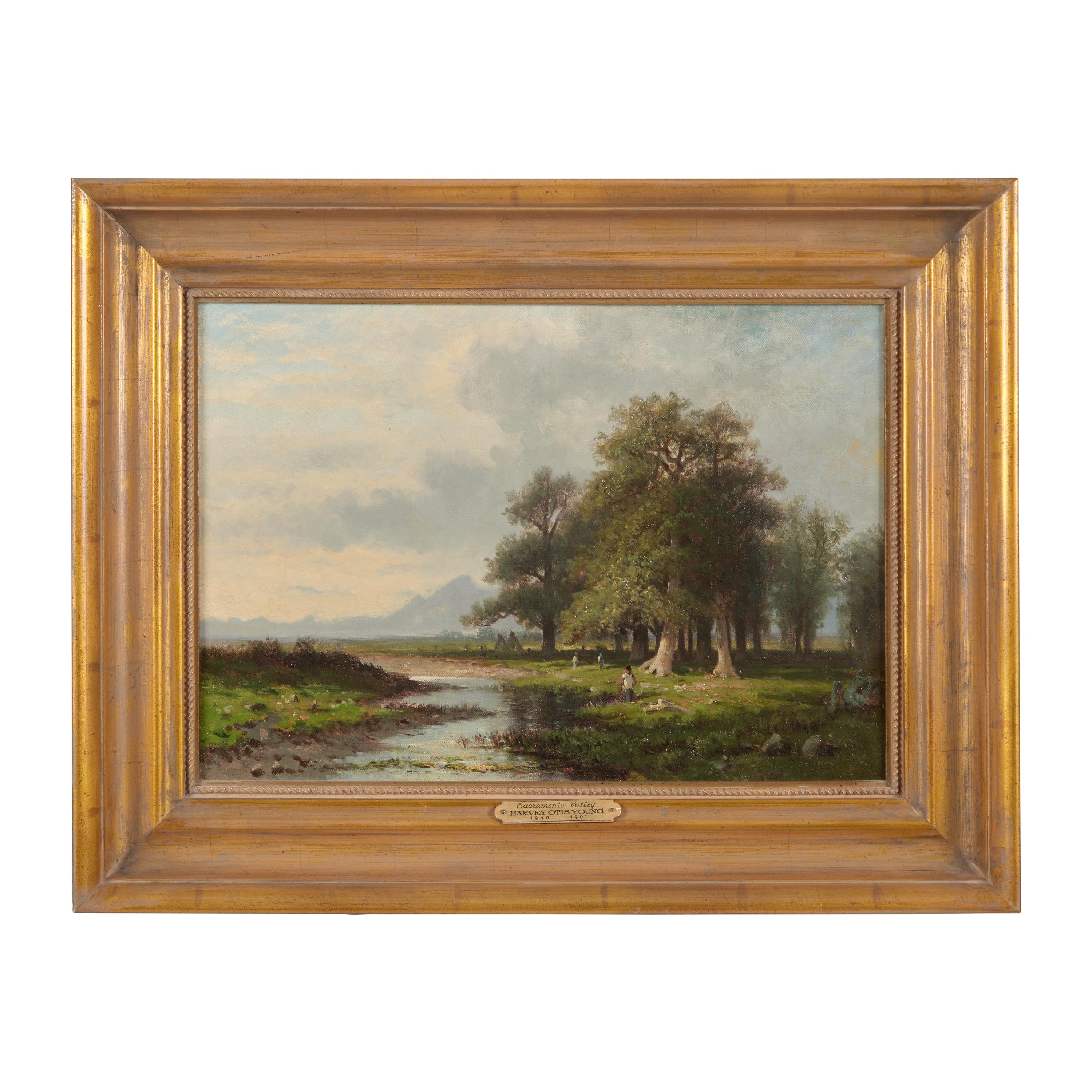 Harvey Otis Young (American, 1840-1901) — The San Joaquin Valley, Ca., 1880