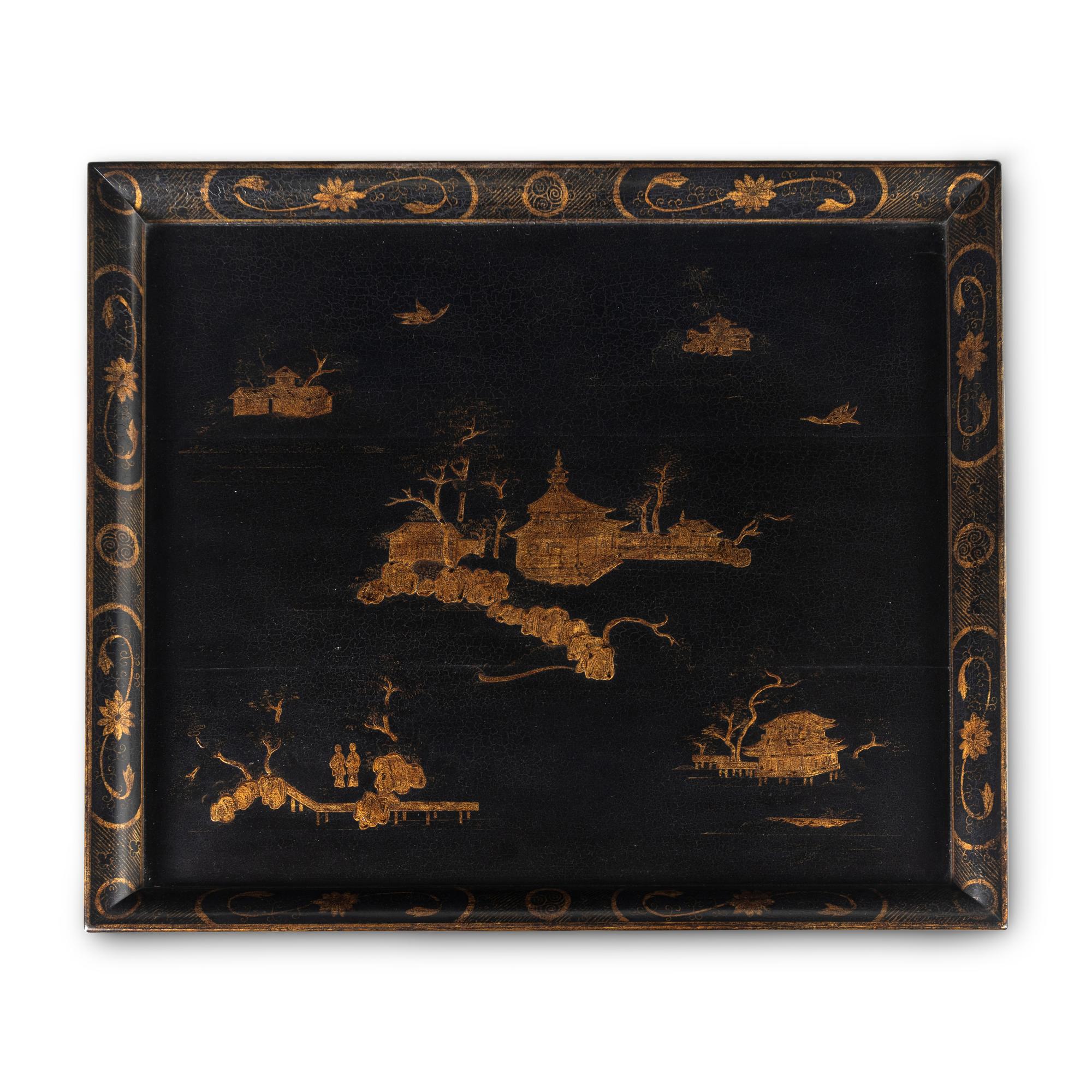 A Contemporary Lacquer Low Table