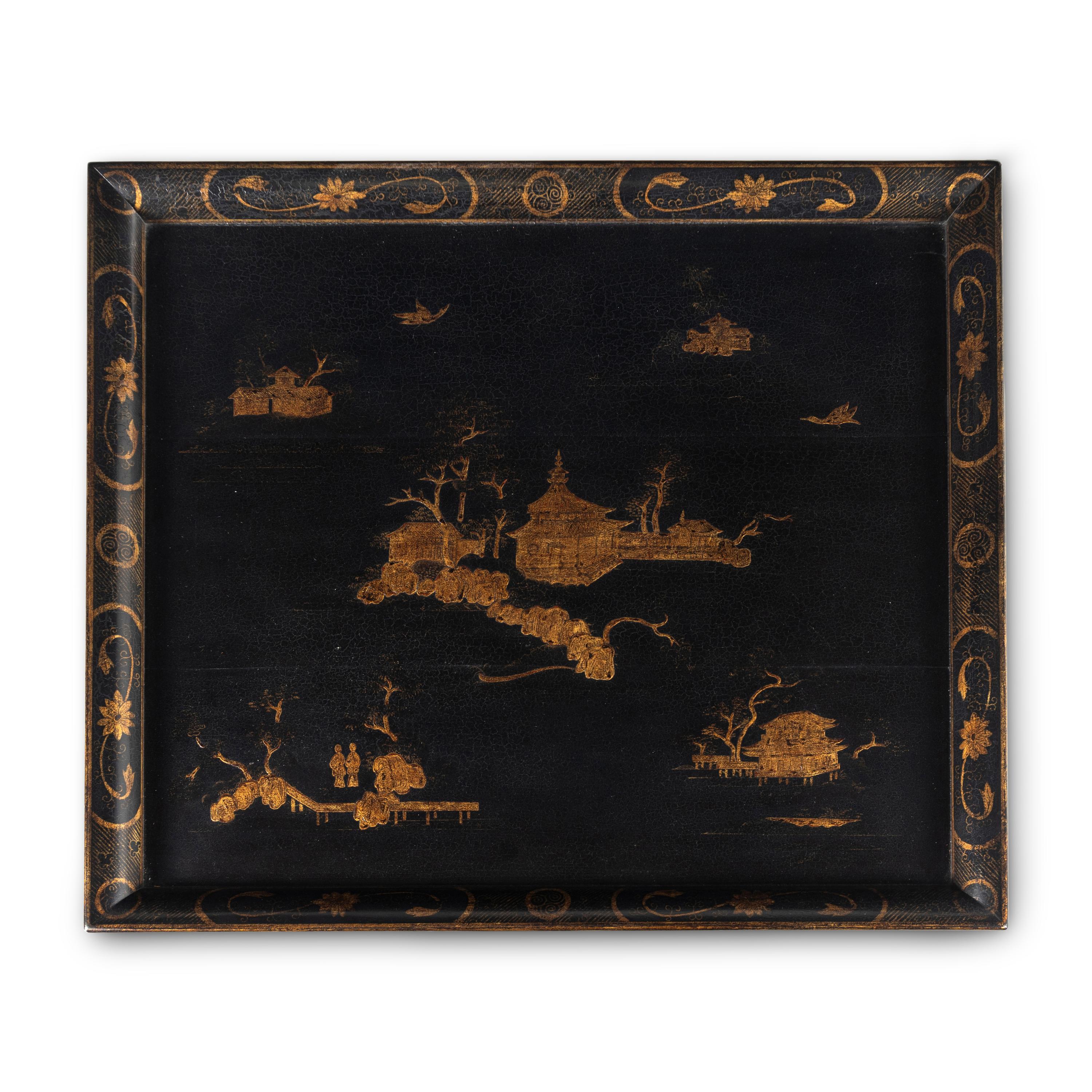 A Contemporary Lacquer Low Table