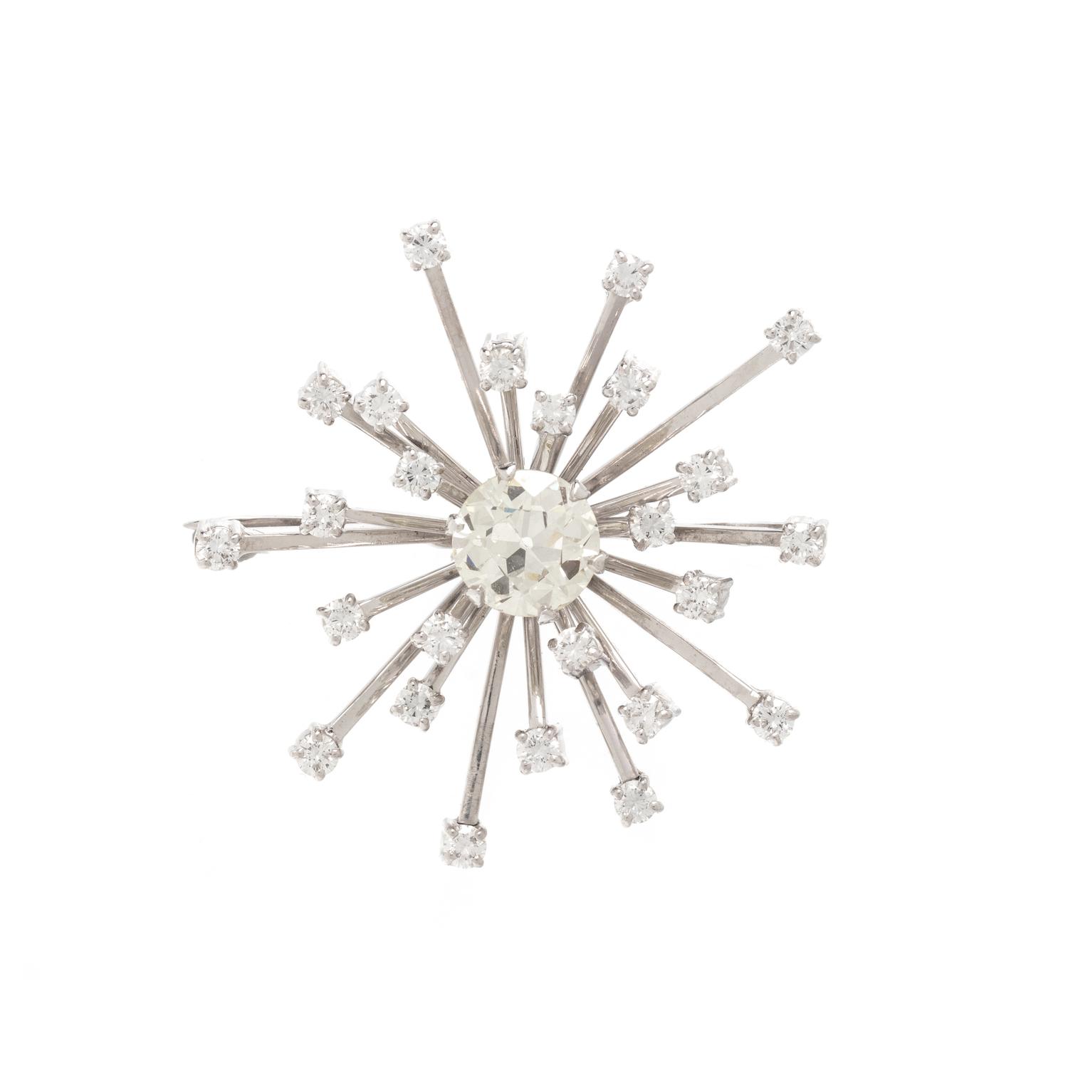 DIAMOND BROOCH